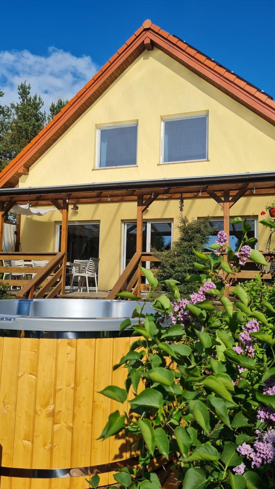 Trasa S7 W 2H Z Warszawy I Gdanska, Jadamowo Holidaymazury, Jacuzzi, Jezioro Olsztynek Eksteriør billede